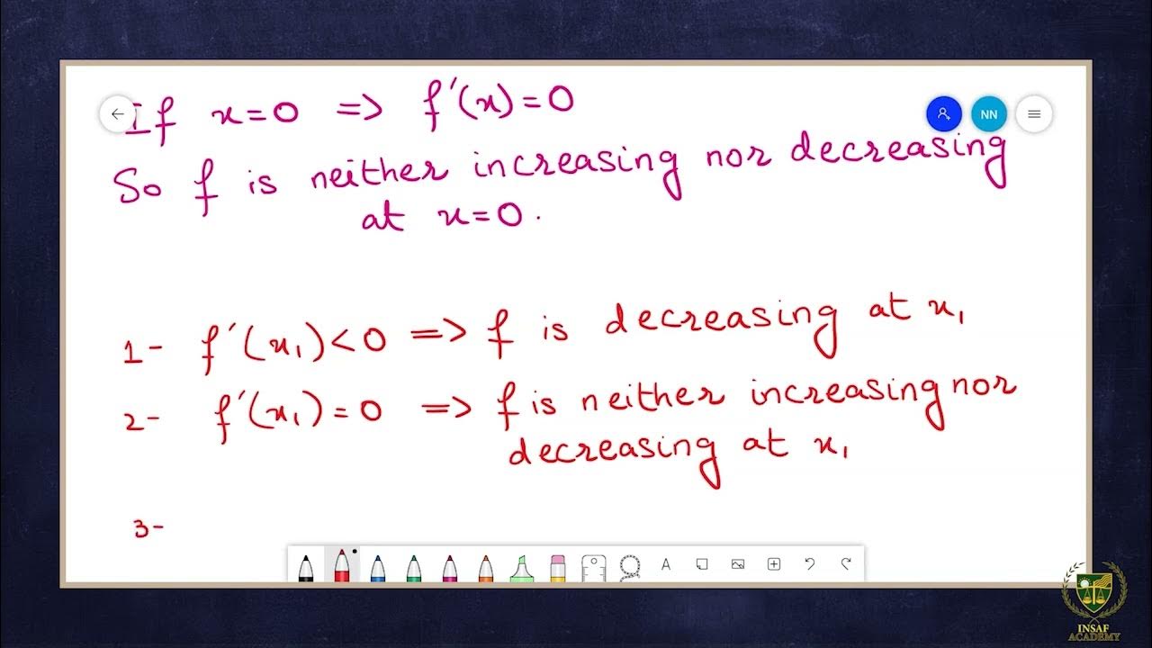 Increasing and Decreasing Functions | 12 Math | Chapter 02 ...