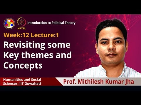 Lec 30: Revisiting some key themes and concepts