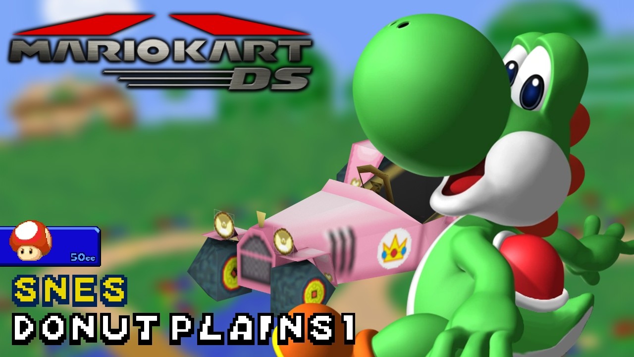 Mario Kart DS - 50cc - Yoshi - Royale - SNES Donut Plains 1 | Ep. 3669