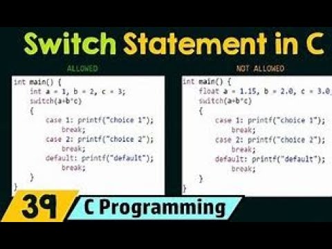 14.Switch Exercise part-II How to make a calculator with switch ...