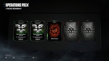 Gears of War 4 - Operations Pack: Blood Stream, Radar Ping, Marked Damage, Team Deathmatch XP