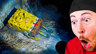 FINDING SPONGEBOB In An ABANDONED TUNNEL! (FOUND LOST FOOTAGE)