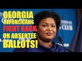 Georgia Senate Passes ABSENTEE VOTER ID! Democrats Predictably Enraged.