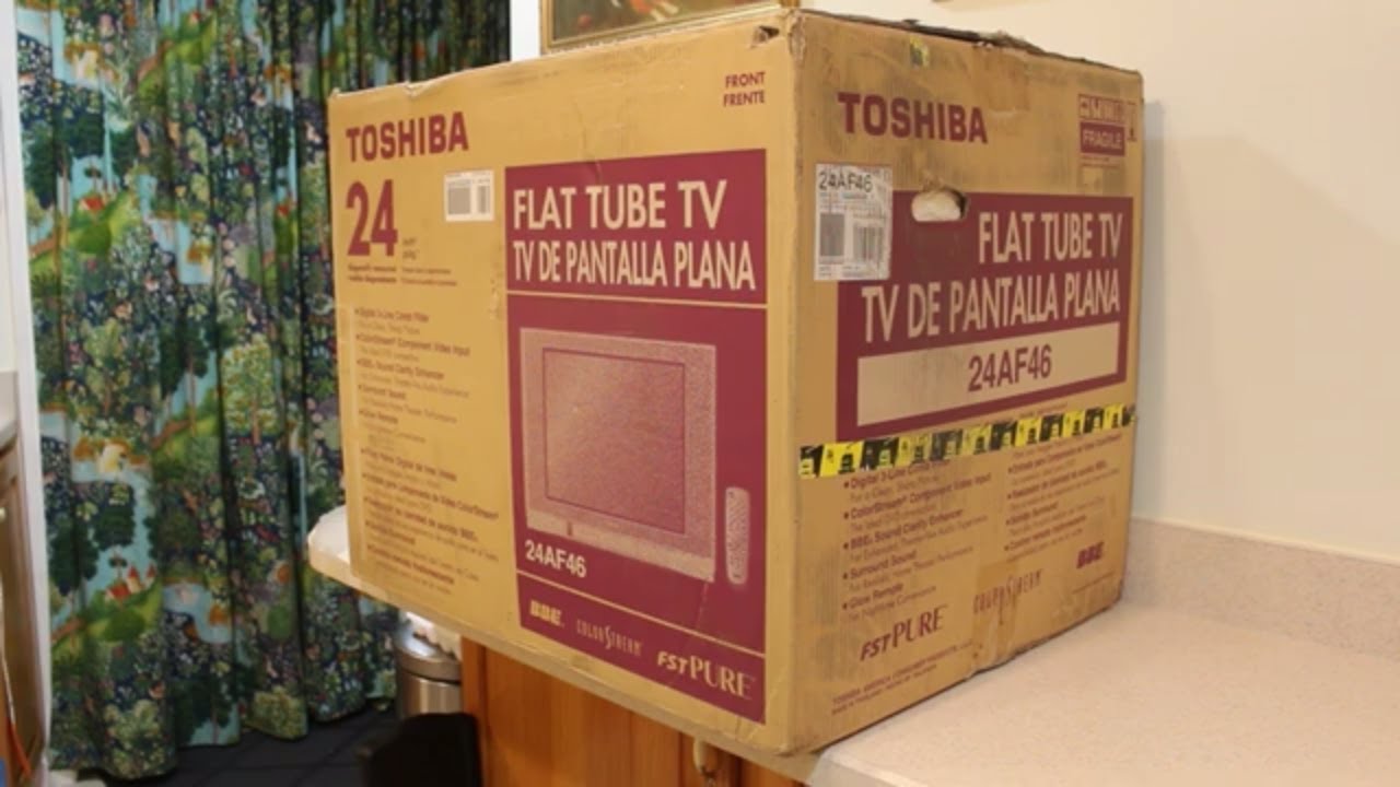 Toshiba 24AF46 CRT Unboxing and Review in 2024 - YouTube