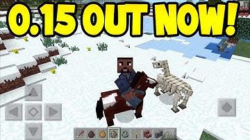 Minecraft Pocket Edition - 0.15.0 Update! - OUT NOW! (IOS/Android)