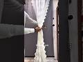 Net Curtain installation at home #curtains #interiordesign #homedecor #tipsandtricks