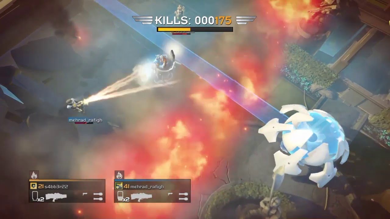 Helldivers Flamewalls on Illuminate Retaliatory Strike Difficulty