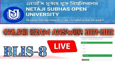 Nsou Blis Live Final Exam Answer 2022// PAPER 8  ALL QUESTIONS ANSWER