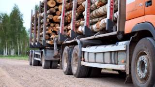 Samazināta riepu spiediena ietekme uz zemas nestspējas ceļiem kokmateriālu kravu pārvadājumos