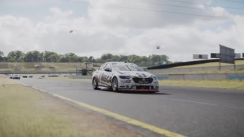 ZB Commodore V8 Supercar at Druitt Circuit Sydney
