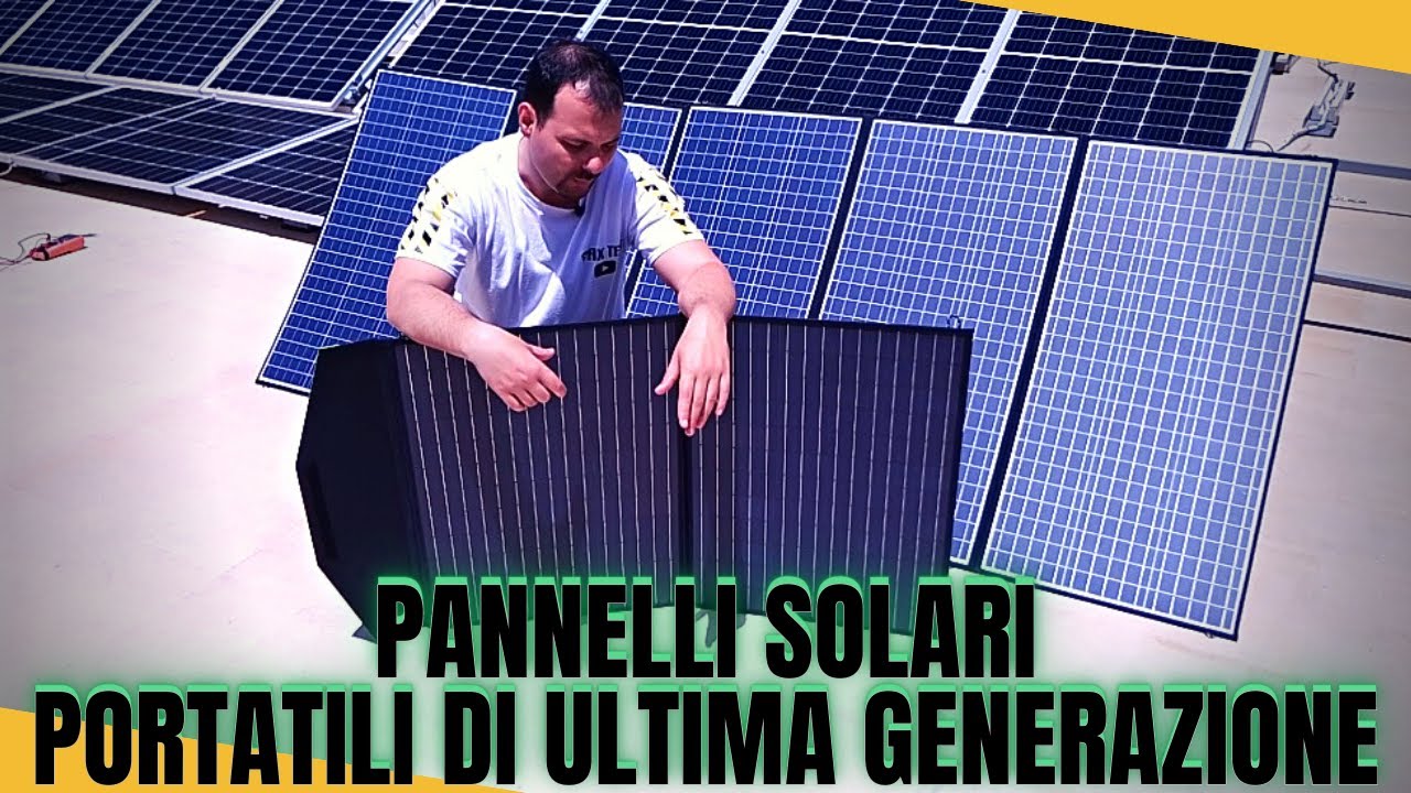 TEST Allpowers 100w e 400w PANNELLI SOLARI PORTATILI DI ULTIMA GENERAZIONE  