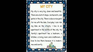 |My city| essay youtubeshorts english