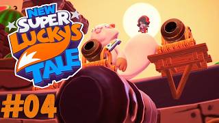New Super Lucky's Tale - Parte 04: General Buttons e o Tenente Fluffinstuff