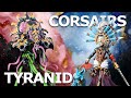 CORSAIRS VS TYRANIDS WARHAMMER BATTLE REPORT