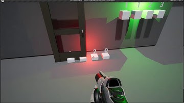 Unreal engine combination code door v1.