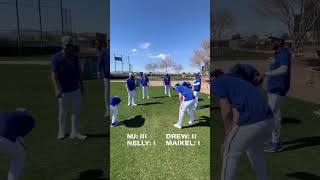 Who Drops the Hacky Sack the Most at Spring Training? #shorts #springtraining #challenge #mlb