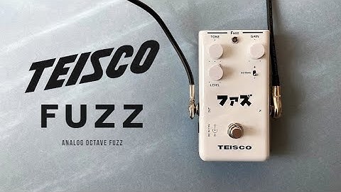 TEISCO FUZZ (Analog Octave Up Fuzz)