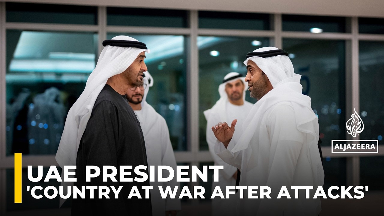 UAE president says country ‘at war’ after Iranian attacks