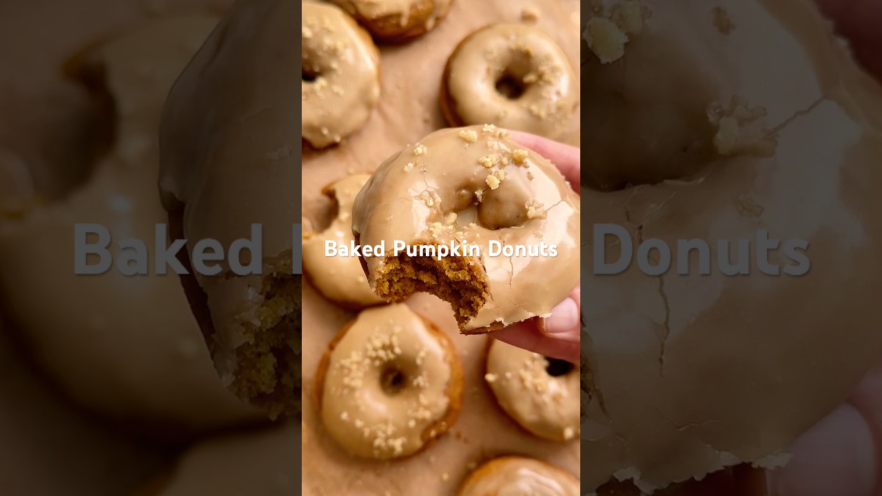 Baked Pumpkin Donuts