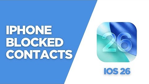 How to See Blocked Contacts on iPhone (iOS 26) – Quick & Easy!
