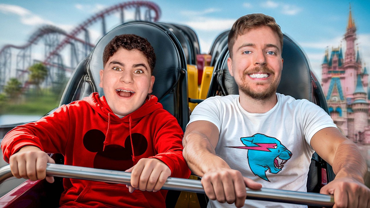 MrBeast Took Me To Disney World With a Random Family