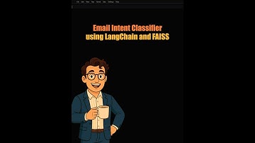 Master Email Intent Classification with LangChain & FAISS! #AI #MachineLearning