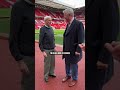 Sir alex meets 100yearold fan arthur lilly 