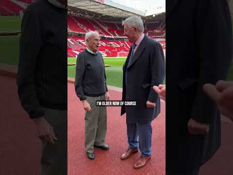 Sir Alex Meets 100-Year-Old Fan, Arthur Lilly