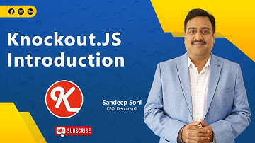 KnocKout.JS Tutorial - Introduction to Knockout.JS - Part 1