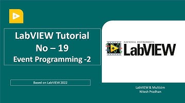 LabVIEW Tutorial-19 | Event Programming | #programming #ai
