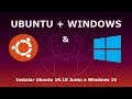 Instalar Ubuntu 19.10 Junto a Windows 10
