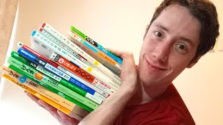 My Japanese study books for self studying