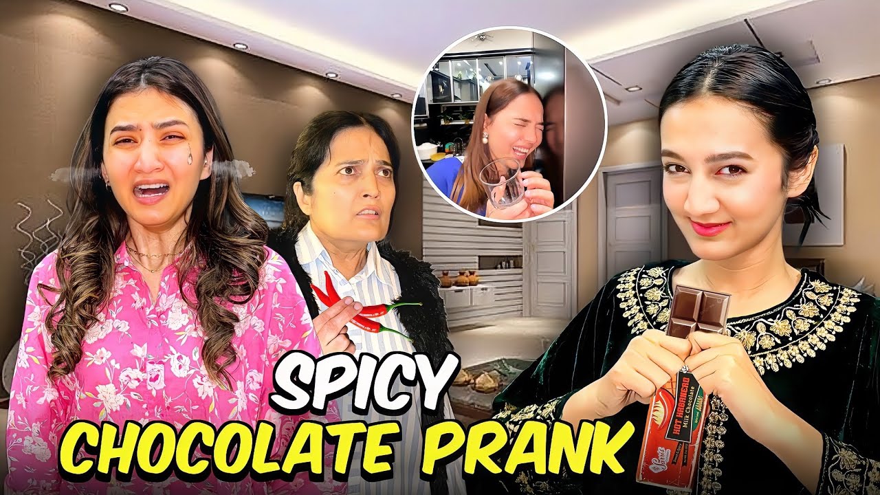 Spicy Chilli Prank With My Family 🥵| Eid Bazar Mai  Itna Rush  😱| Sistrology
