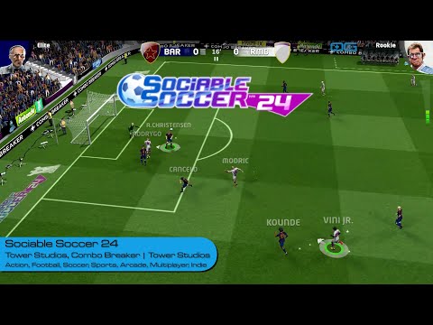 Sociable Soccer 24: Scoring with Style - The Ultimate Arcade Football Experience (Gameplay) - YouTube