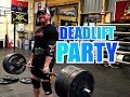 DEADLIFT PARTY that Ends in the 800's!! [Raw Workout Footage]