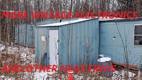 Exploring The Other Section of The Abandoned Trailer