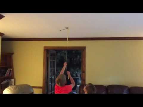 Getting Sticky Hand Off Ceiling Youtube