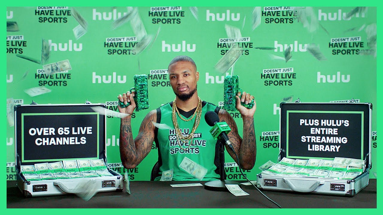 Hulu Has Live Sports Damian Lillard Sellout For Money NBA