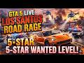 GTA 5 LIVE | LOS SANTOS ROAD RAGE | 5-STAR WANTED LEVEL #gta #shortsfeed #akalbelagaming