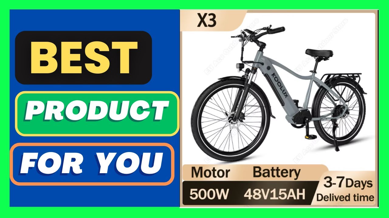 KOOLUX X3 Aluminum Alloy Electric Bike 500W