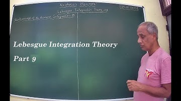 Lebesgue Integration  - 14 -  Approximation of Lebesgue Measurable Sets by F and G (Borel Sets)