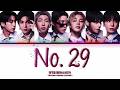 BTS 방탄소년단 No 29 Color Coded Lyrics mp3