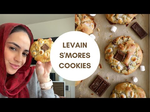 HOW TO MAKE LEVAIN COOKIES AT HOME! S39mores Flavor