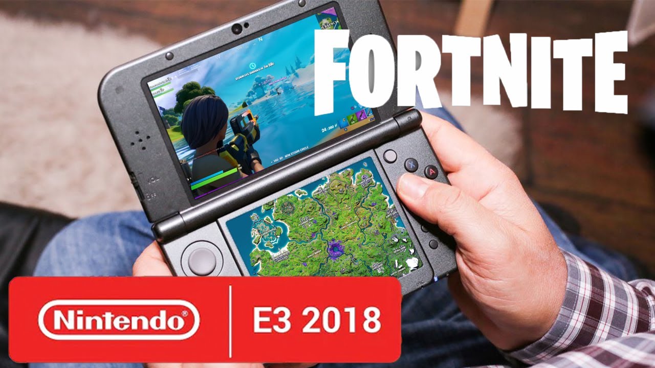 Fortnite Nintendo 3DS Announcement YouTube