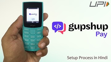 Gupshup Pay Setup Process | UPI Payment in feature phone