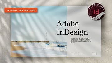 Adobe InDesign CC Tutorial for Beginners | Create a Presentation Design!