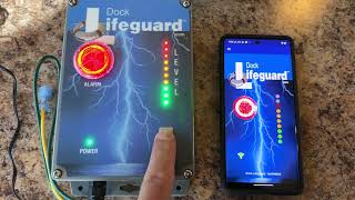 Dock Lifeguard App sending Notification to Phone