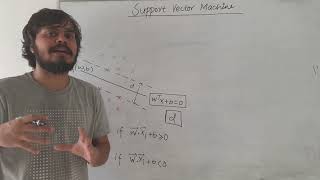 Mathematics of SVM | Support Vector Machines | Hard margin SVM screenshot 3