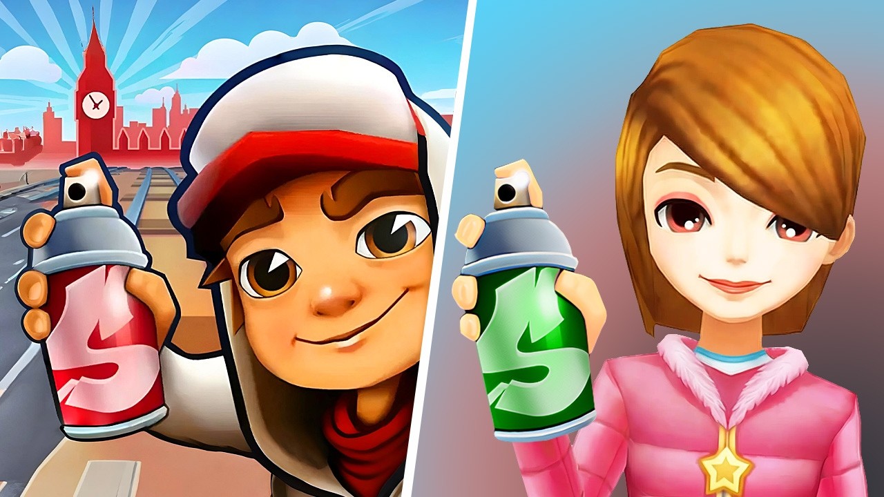 Subway Surfers VS Subway Princess Run, Subway Surfers New Update London Lucky Creatures, Subway Surf