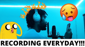 RECORDING EVERYDAY MAKES A DIFFERENCE!!! | Making A Song In Logic Pro X